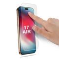 iPhone Air Mocolo Pro+ Skærmbeskyttelse Hærdet Glas - 9H - Case Friendly - Gennemsigtig