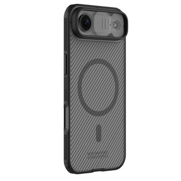 iPhone Air Nillkin CamShield Pro Magnetic Hybrid Cover - Gennemsigtig sort