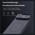 iPhone Air Nillkin CamShield Pro Magnetic Hybrid Cover - Gennemsigtig sort
