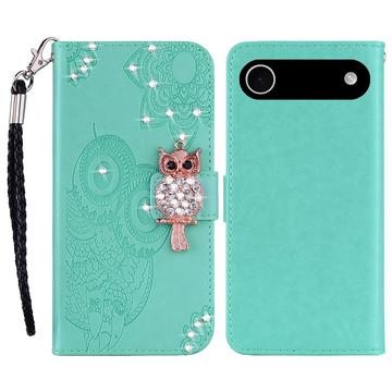 iPhone Air Ugle Rhinsten Pung - Cyan