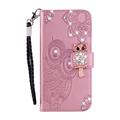 iPhone Air Ugle Rhinsten Pung - Rosaguld