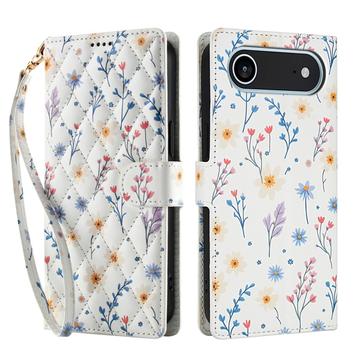 iPhone Air Rhombisk Blomsterpung