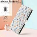 iPhone Air Rhombisk Blomsterpung - farverige blomster