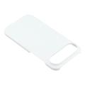 iPhone Air Gummibelagt Plastik Cover - Hvid