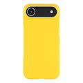 iPhone Air Gummibelagt Plastik Cover - Gul