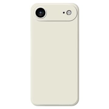 iPhone Air Stødsikkert Silikone Cover - Beige