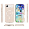 iPhone Air Stylish Glitter Series Hybrid Cover - MagSafe kompatibel - Guld