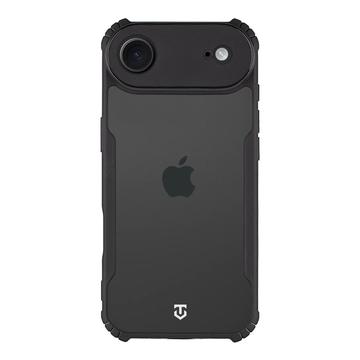 iPhone Air Tactical Quantum Stealth Cover med forstærkede hjørner - klar / sort