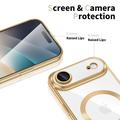 iPhone Air Tech-Protect MagFlex Cover - MagSafe-kompatibelt - Klar / Guld