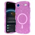 iPhone Air Wave-Edge Laser Glitter MagSafe Cover