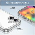 iPhone 17 Anti-Shock Hybrid Cover - Gennemsigtig