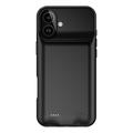iPhone 17 Backup Battericover - 6000mAh - Sort