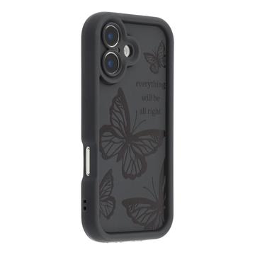 iPhone 17 TPU-cover med Sommerfugleprint