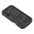 iPhone 17 TPU-cover med Sommerfugleprint