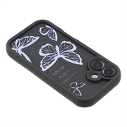iPhone 17 TPU-cover med Sommerfugleprint