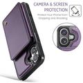 iPhone 17 Caseme C22-etui RFID-kortpung - lilla