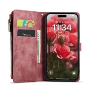 iPhone 17 Caseme C30 Multifunktionel Pung (Open Box - Bulk Tilfredsstillelse) - Rød