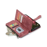 iPhone 17 Caseme C30 Multifunktionel Pung (Open Box - Bulk Tilfredsstillelse) - Rød