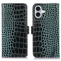 iPhone 17 Crocodile Series Læderpung med RFID