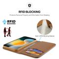 iPhone 17 Dux Ducis Hivo Læderpung - Brun
