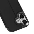 iPhone 17 Dux Ducis Skin Pro Flip Cover - Sort