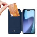 iPhone 17 Dux Ducis Skin Pro Flip Cover - Blå
