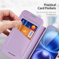 iPhone 17 Dux Ducis Skin X Pro Magnetisk Flip Cover - Lilla