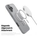 iPhone 17 Dux Ducis Yind Hybrid Cover - MagSafe-kompatibel - Grå