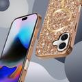 iPhone 17 Galvaniseret glitter cover - MagSafe-kompatibel