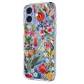 iPhone 17 TPU-cover med blomstermønster