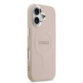 iPhone 17 Guess Saffiano Hybrid Cover - MagSafe Kompatibel - Pink