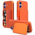 iPhone 17 Hybrid Cover med Spejl og Kortholder