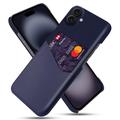 iPhone 17 KSQ Cover med Kortholder - Blå