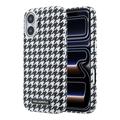 iPhone 17 Karl Lagerfeld Houndtand Harpiksplade Cover - MagSafe-kompatibelt