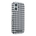 iPhone 17 Karl Lagerfeld Houndtand Harpiksplade Cover - MagSafe-kompatibelt