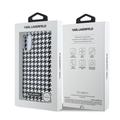 iPhone 17 Karl Lagerfeld Houndtand Harpiksplade Cover - MagSafe-kompatibelt