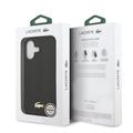 iPhone 17 Lacoste Monogramme Gold Logo Cover - MagSafe-kompatibelt - Sort