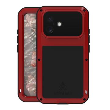 iPhone 17 Love Mei Powerful Hybrid Cover - Rød