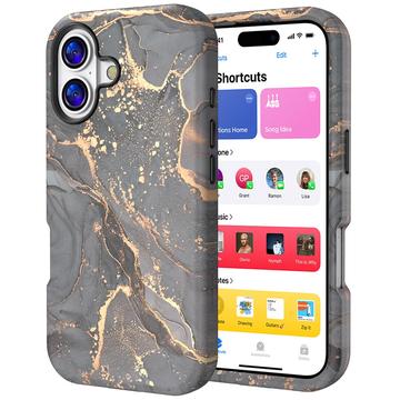 iPhone 17 luksus marmor hybrid cover