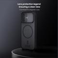 iPhone 17 Nillkin CamShield Pro Magnetic Hybrid Cover - Gennemsigtig sort