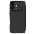 iPhone 17 Nillkin Qin Pro Flip Cover - Sort