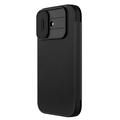 iPhone 17 Nillkin Qin Pro Flip Cover - Sort