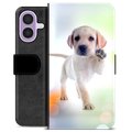 iPhone 17 Premium Flip Cover med Pung - Hund