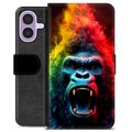 iPhone 17 Premium Flip Cover med Pung - Gorilla