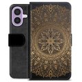 iPhone 17 Premium Flip Cover med Pung - Mandala