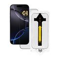 iPhone 17 Pro/18 Pro Tactical Impact Barrier for Rookies Skærmbeskyttelse Hærdet Glas - Sort kant
