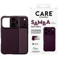 iPhone 17 Pro/18 Pro PanzerGlass Care Fashionable Samba Cover - MagSafe-kompatibel - Mørk kirsebær