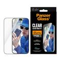 iPhone 17 Pro/18 Pro PanzerGlass Ultra-Wide Fit EasyAligner Skærmbeskyttelse Hærdet Glas - Sort kant