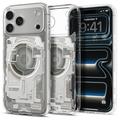 iPhone 17 Pro/18 Pro Spigen Ultra Hybrid MagSafe Cover - Naturligt titanium / Zero One