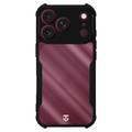 iPhone 17 Pro/18 Pro Tactical Quantum Stealth Cover med forstærkede hjørner - klar / sort